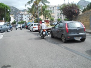 Traffico a Via F. Ciampa - S.Agnello