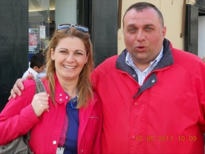 Rossella Russo e Pasquale D'Aniello