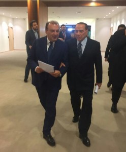 Martusciello e Berlusconi