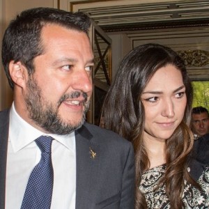 Salvini con Francesca Verdini